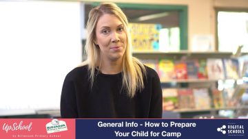 General info – How to prepare your child for camp