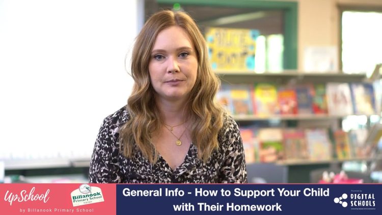 General info – How to support your child with their homework