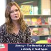 Literacy – The benefits of using a variety of text types